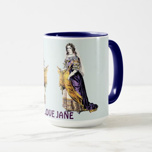 JANE ~ KOSTUUMS ~ Een dame van middelen ~ 1660 ~ Mok (Voorkant rechts)