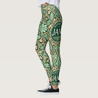 JANE ~ Moederdag ~ Groen Leggings