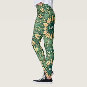 JANE ~ Moederdag ~ Groen ~ Leggings