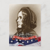 Jane Pierce, First Lady of the U.S. Briefkaart (Voorkant)