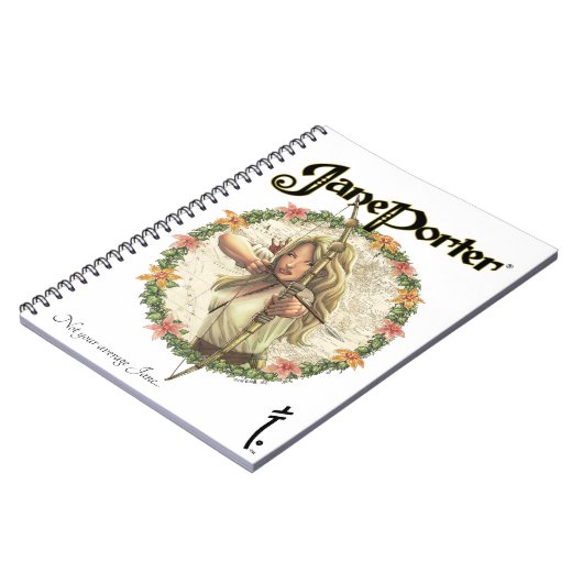 Jane Porter Spiral Photo Notitieboek (Linkerzijde)