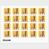 Jane Roe Vierkante Sticker (Vel)
