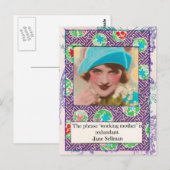 Jane Sellman Motherhood Quote Postcard Briefkaart (Voorkant / Achterkant)
