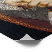 Jane Seymour - Hans Holbien the Younger - 1536 Poster (Hoek)