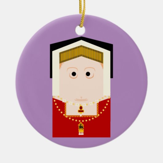 Jane Seymour Keramisch Ornament (Voorkant)