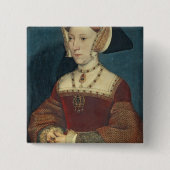 Jane Seymour Vierkante Button 5,1 Cm (Voorkant)