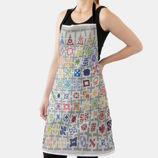 Jane Stickle Quilt Apron Schort (Insitu)