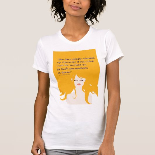 janeausten t-shirt (Voorkant)
