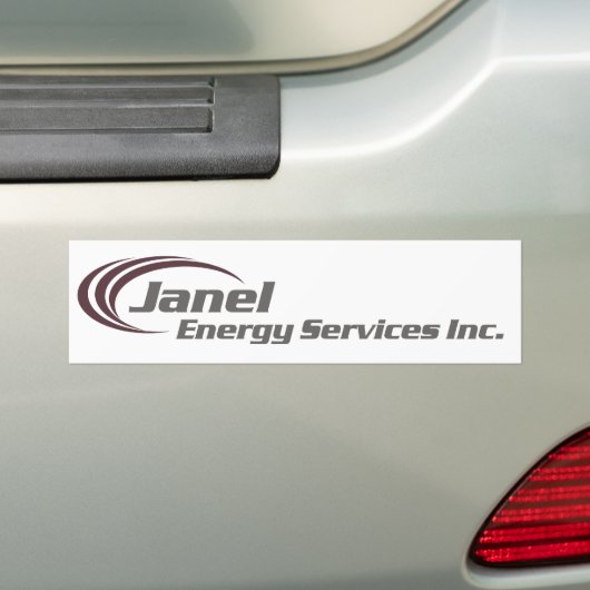 Janel Energy Bumpersticker (Op auto)