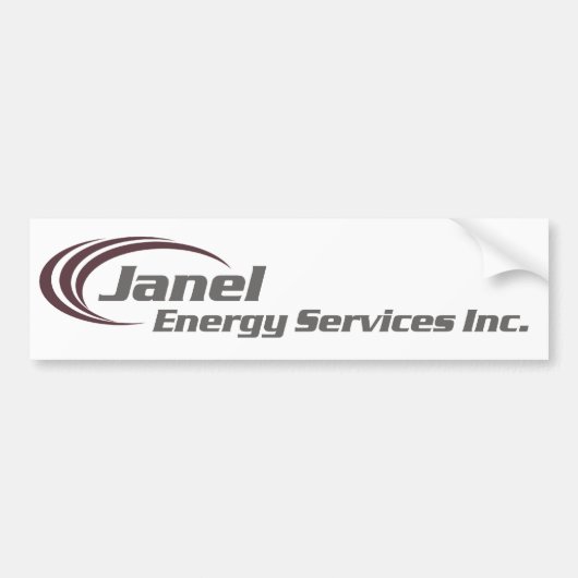 Janel Energy Bumpersticker (Voorkant)