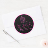 Janella&Zin Cake Logo Ronde Sticker (Envelop)