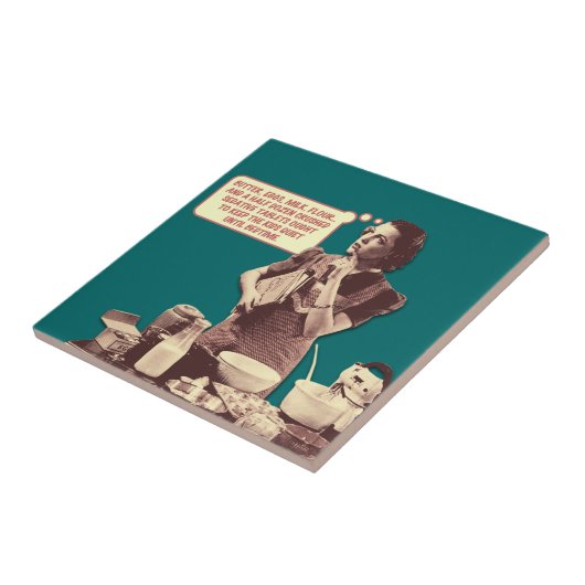 Jane's Cake Recipe Tegeltje (Zijkant)