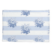 Jane's Rose Bouquet blueberry Standard pilcase Kussensloop (Achterkant-Links)