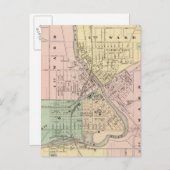 Janesville, County seat of Rock Co Briefkaart (Voorkant / Achterkant)