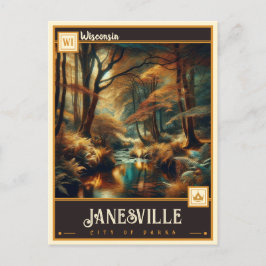 Janesville, Wisconsin | Briefkaart
