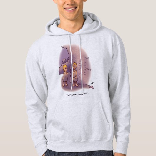 Janet Cartoon Hoodie (Voorkant)