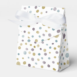 Janet Confetti Watercolor Stippen Favor Doos Bedankdoosjes