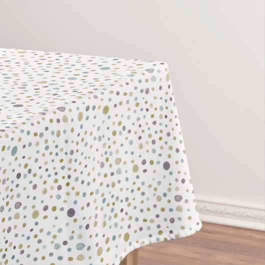 Janet Confetti Watercolor Stippen Tafelkleed (Voorbeeld)
