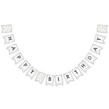 Janet Confetti Waterverf Stippen Bunting Flag