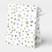 Janet Confetti Waterverf Stippen voorkeursbox Bedankdoosjes (Achterkant)