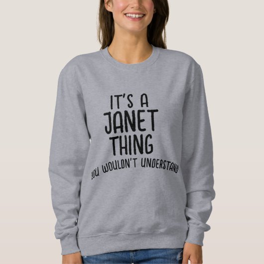 JANET DING T-shirt (Voorkant)