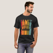Janet For First Name Janet T-shirt (Voorkant volledig)
