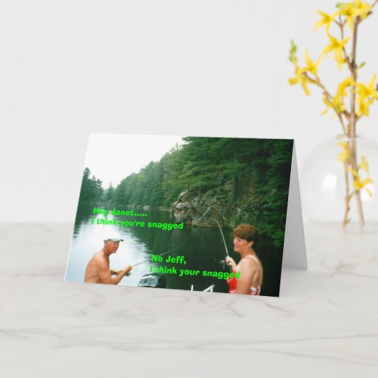 Janet & jeff kaart (Gele Bloem)