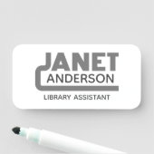 Janet Name Tag (In situ)