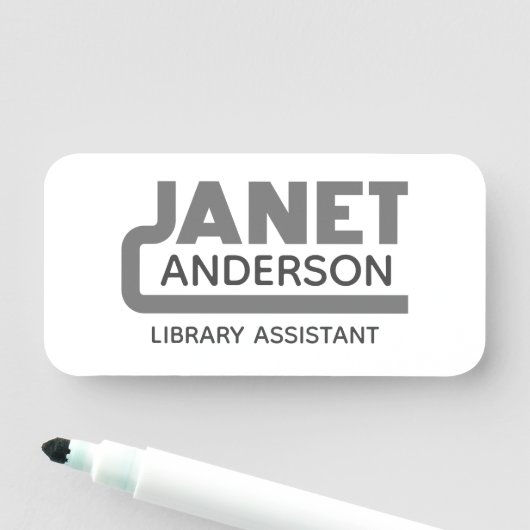 Janet Name Tag (In situ)