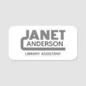 Janet Name Tag (Voorkant)
