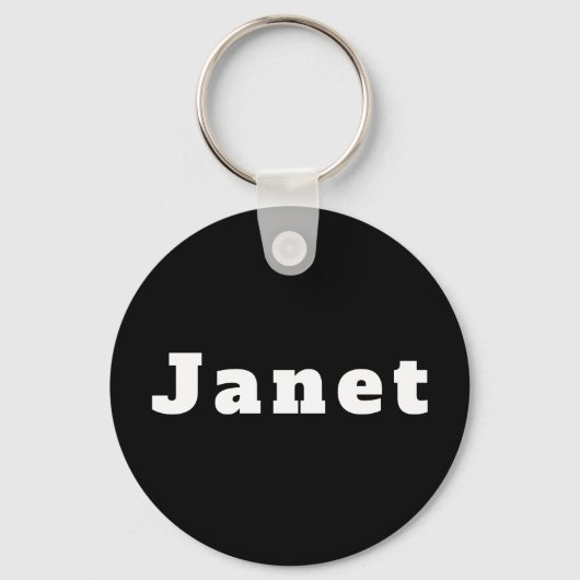 Janet Sleutelhanger (Voorkant)