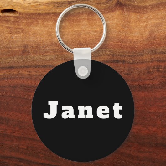 Janet Sleutelhanger (Achterkant)