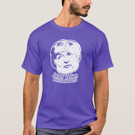 Janet Yellen - Bernanke 2.0 T-shirt (Voorkant)