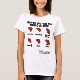 Janeway "hair-o-meter"-shirt t-shirt