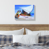 Jangadeiros Canvas Afdruk (Insitu (Slaapkamer))