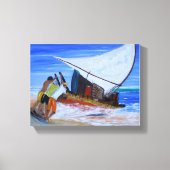 Jangadeiros Canvas Afdruk (Voorkant)