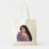 Janhvi Kapoor Canvas tas (Voorkant)