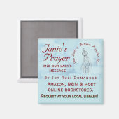 Janie's Prayer Promotionele Magneet (Voorkant / Achterkant)