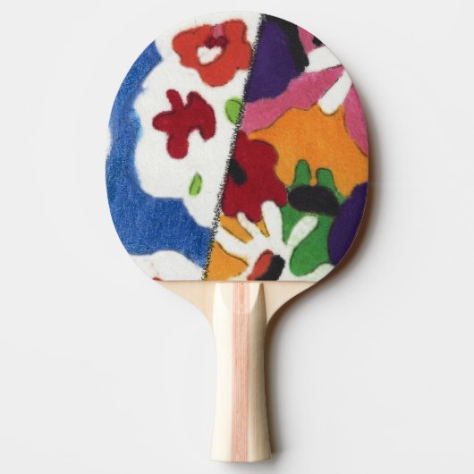 Janina's Patchwork Tafeltennisbatje (Achterkant)