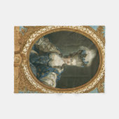 Janinet Portret van Marie-Antoinette Fine Art Fleece Deken (Voorkant (Horizontaal))