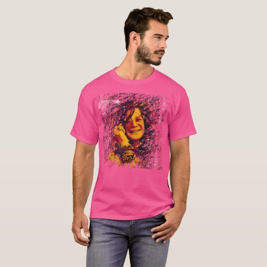 Janis Joplin T-shirt (Voorkant volledig)
