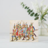 Janissaries, 1583 briefkaart (Staand voorkant)