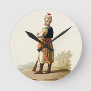 Janissary uit 'Costumes of the Various Nations', Ronde Klok