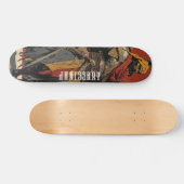 Janissary Warrior Illustration Persoonlijk Skateboard (Horizontaal)