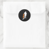 Janitor Mop Cleaners Service Cleaners Gif Ronde Sticker (Tas)