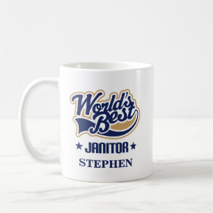 Janitor Personalized Mug Gift Koffiemok