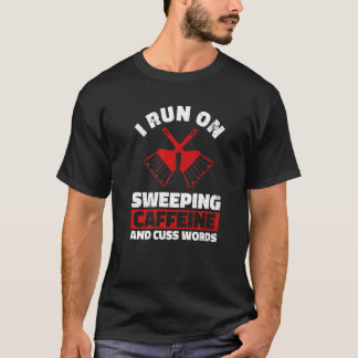 Janitor voor een schoolbewaarder t-shirt