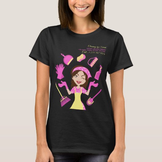 Janitorial Daily T-shirt (Voorkant)