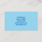 Janitorial Schoonmaak Diensten QR Code Visitekaartje (Achterkant)