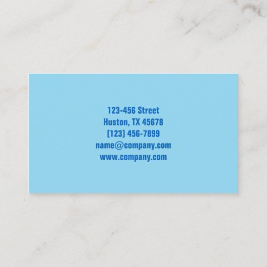 Janitorial Schoonmaak Diensten QR Code Visitekaartje (Achterkant)